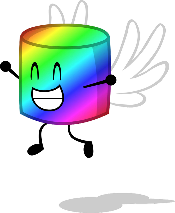 Cheesy - Marshmallow Cartoon Transparent (600x732), Png Download