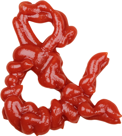 Svg Transparent Stock Handmade Fonts On Behance More - Ketchup On Transparent (527x606), Png Download