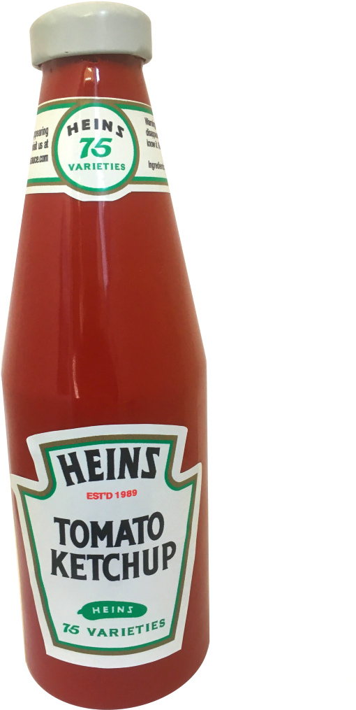 Image Of Ketchup Labels - Heinz Tomato Ketchup (821x1095), Png Download