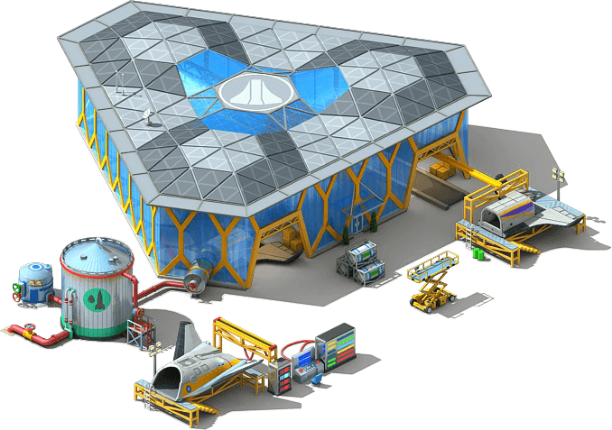 Space Shuttle Tailpiece Plant - Architecture (678x477), Png Download