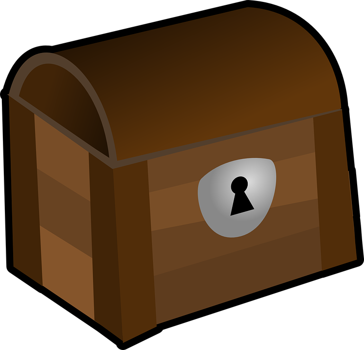 Box With Lock Clipart (748x720), Png Download