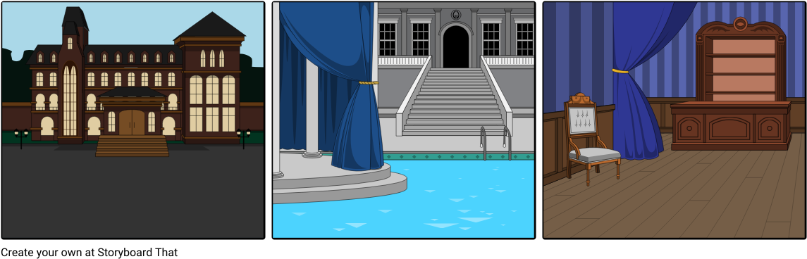 Mansion - Illustration (1164x385), Png Download