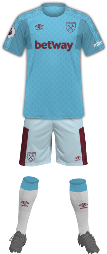 Photo West Ham 17 18 Away Zpshqzcpmwh - Active Shirt (420x880), Png Download