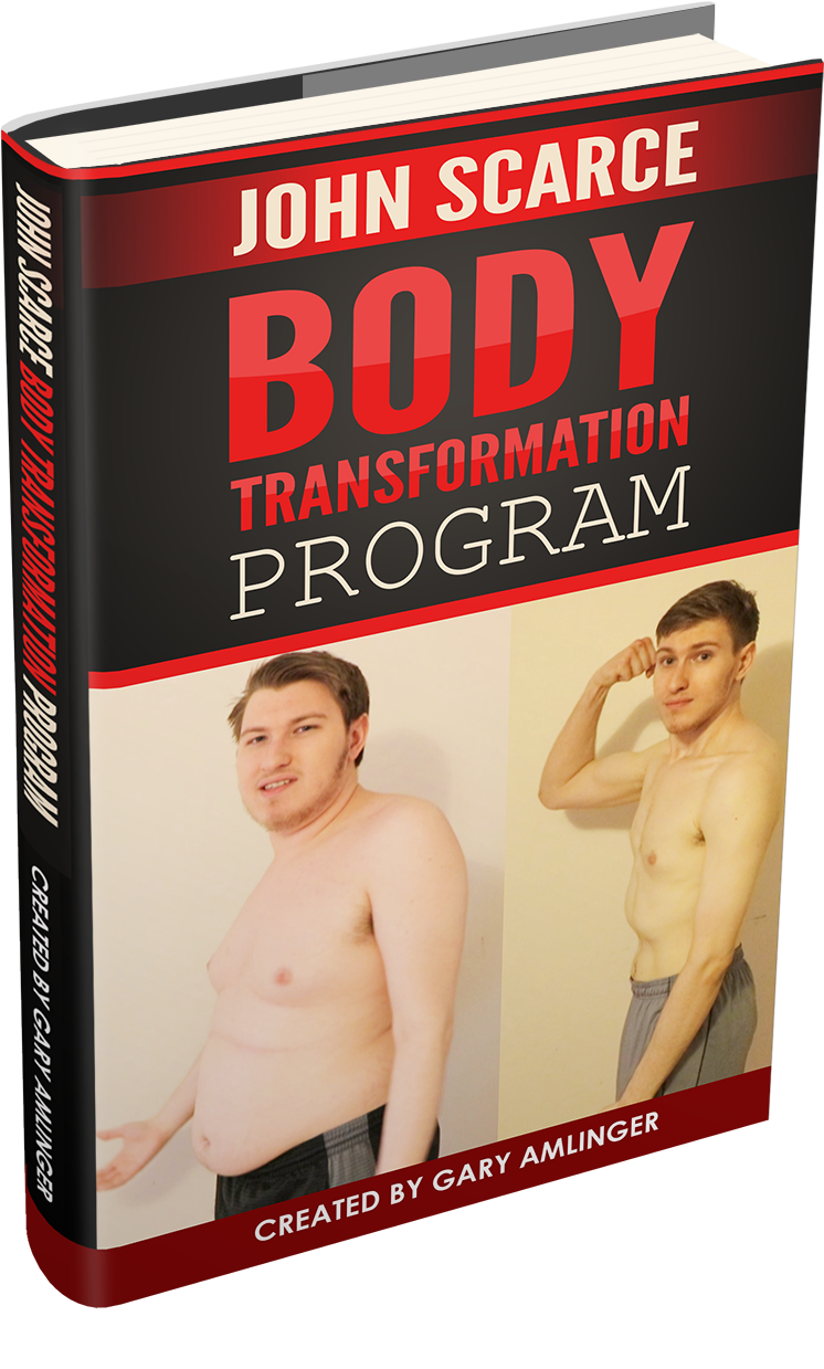 John Scarce Body Transformation Program - Barechested (1000x1390), Png Download