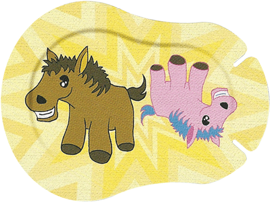 Ortopad Pick A Patch, Choose Your Designs, 10 Adhesive - Cartoon (528x500), Png Download