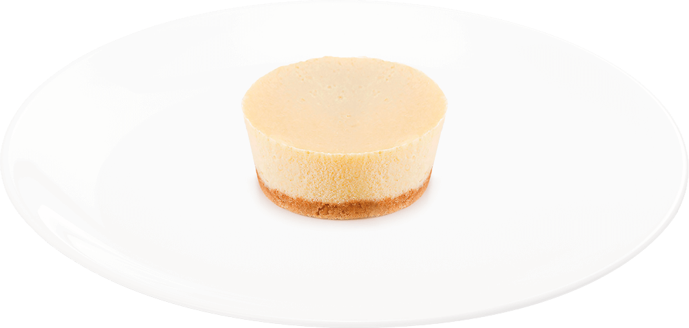 Mini New York Baked Cheesecake - Cheesecake (1000x476), Png Download