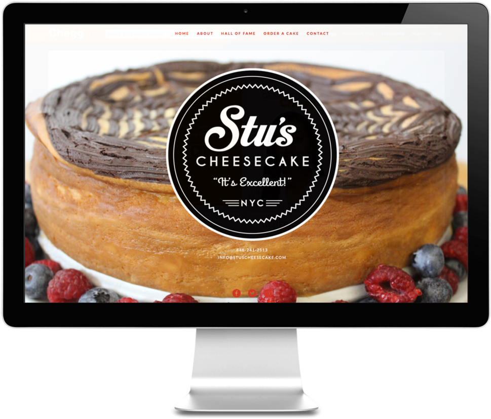 Stu's Cheesecake (1000x857), Png Download