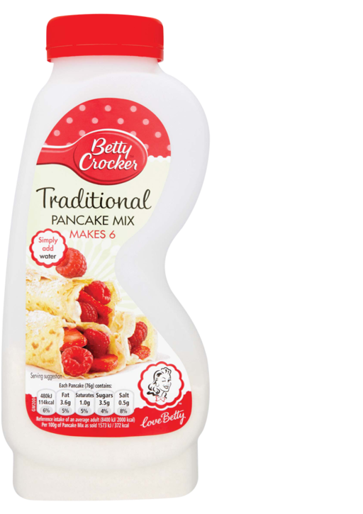 Betty Crocker Traditional Pancake Mix 155g - Betty Crocker Breakfast Pancake Mix (800x800), Png Download
