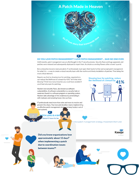 This Valentine's Day, Secure Your It Systems By Showing - Graphic Design (500x623), Png Download