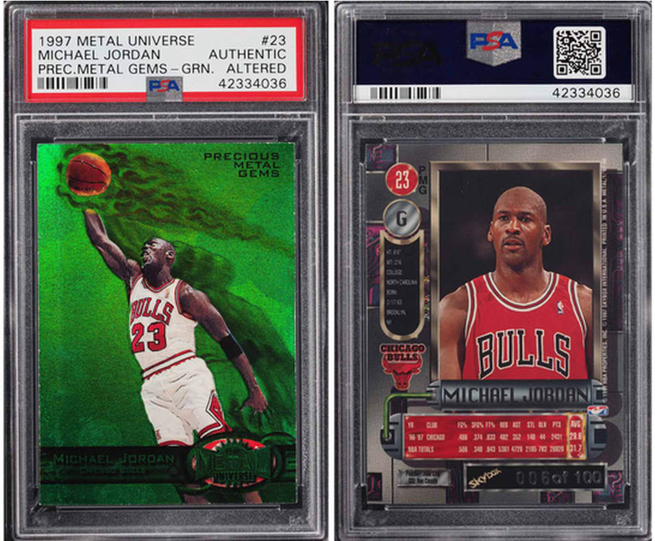 'holy Grail' Michael Jordan Card Sells For $350,100, - Michael Jordan Card Sold (1400x788), Png Download