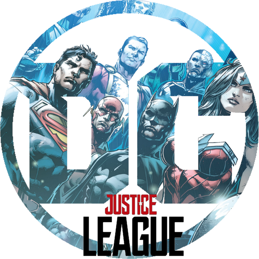 Dc Logo For Justice League - Justice League Dc Logo (894x894), Png Download