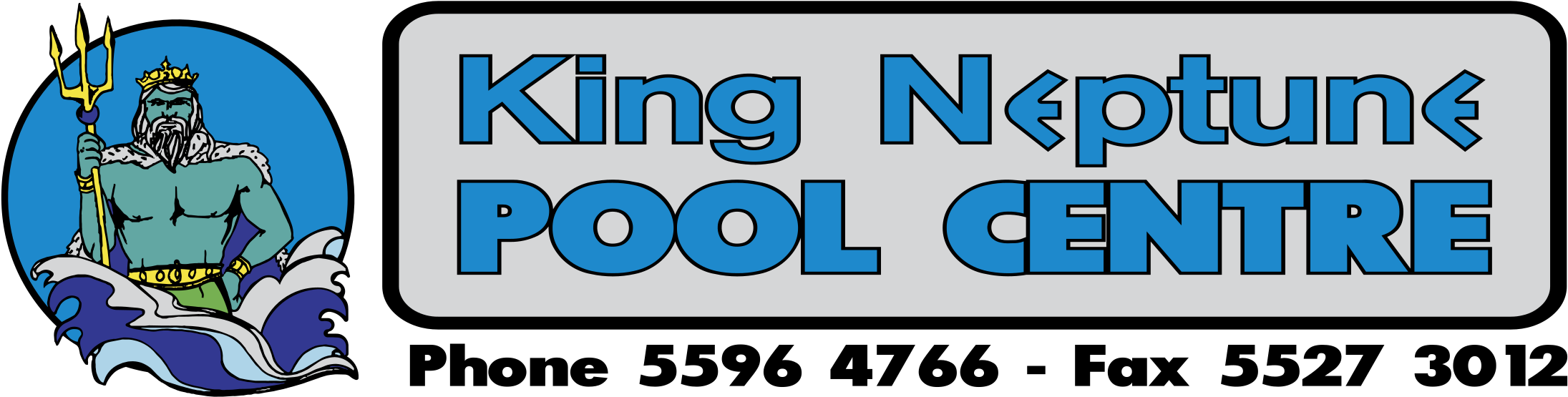 King Neptune Pool Centres Logo Png Transparent - Fictional Character (2400x2400), Png Download