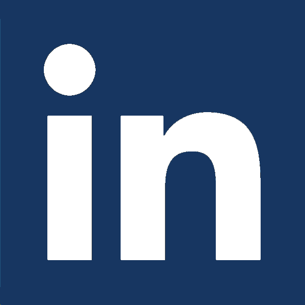 Icon Facebook Blue Icon Twitter Blue Linkedin1 - Linkedin (612x612), Png Download