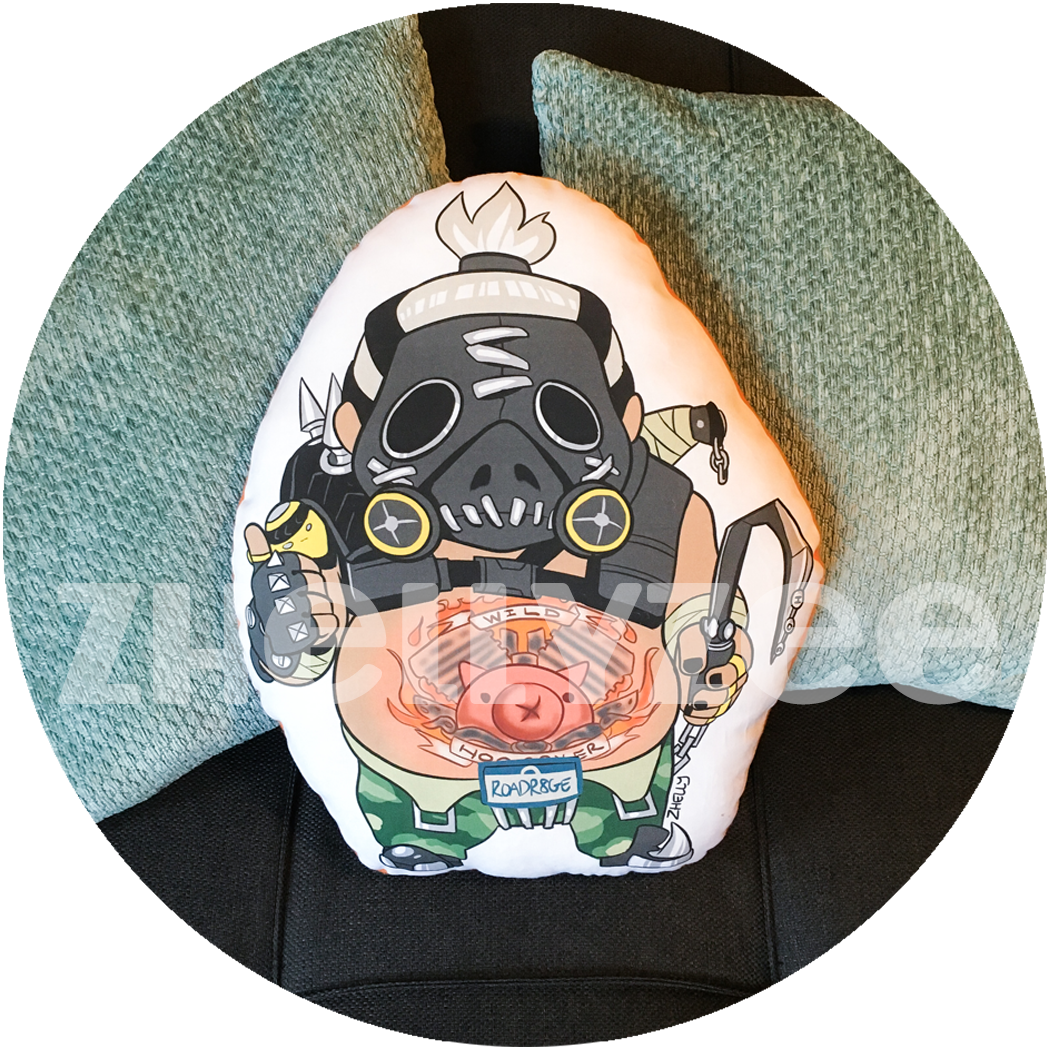 Roadhog By Zhelly What You're Looking At Is A Handmade, - Illustration (1050x1050), Png Download