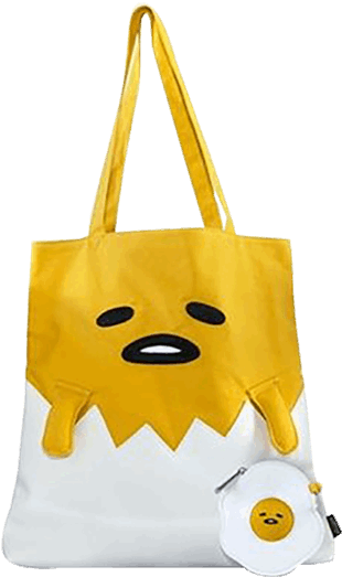 Gudetama With Arms Loungefly Tote - Tote Bag (600x600), Png Download