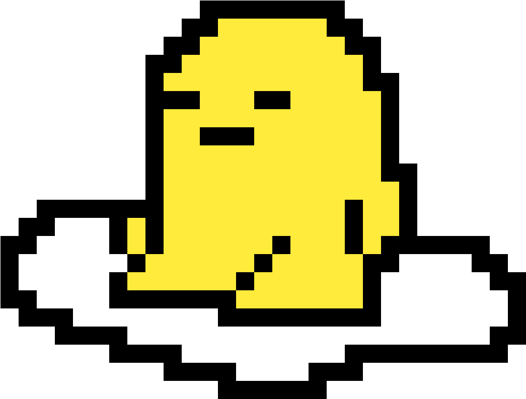 Gudetama - Gudetama Perler Beads (1184x1184), Png Download
