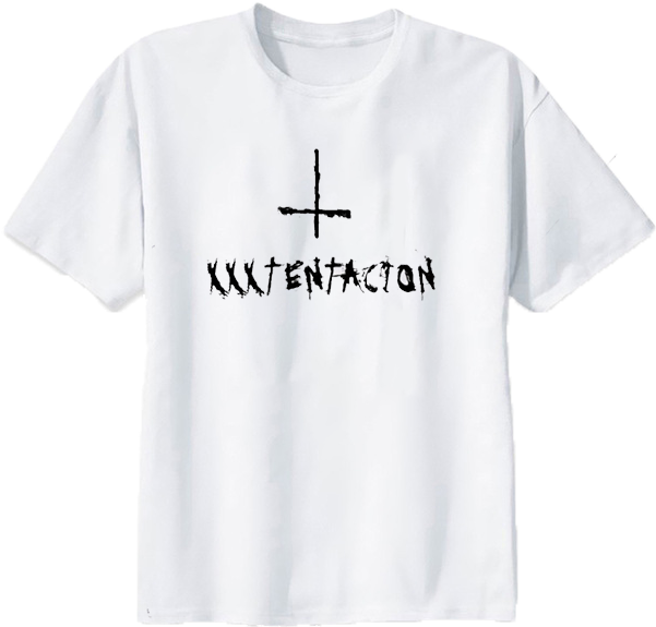 "xxxtentacion" Cross - T-shirt - " - Glider (640x640), Png Download