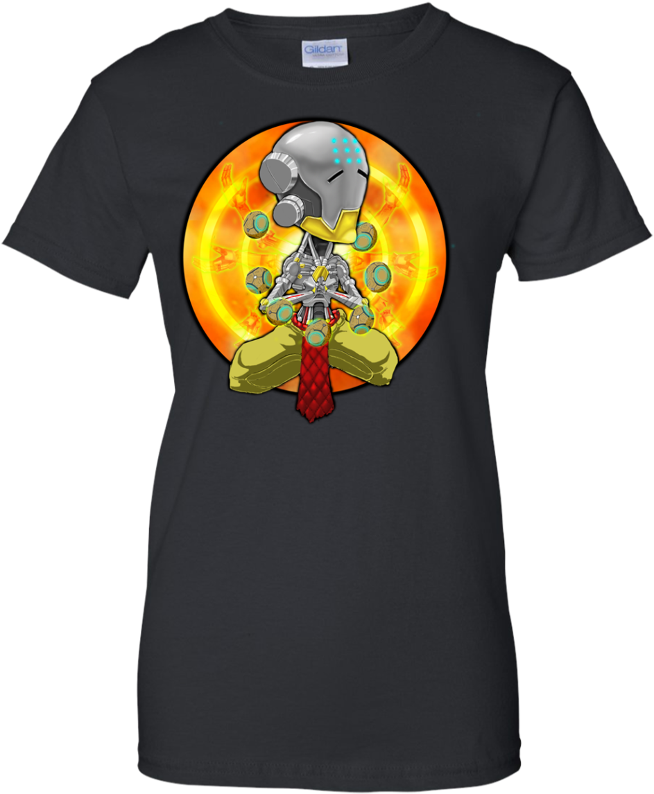 Overwatch Shirt Overwatch-zenyatta Watchauto - T-shirt (1155x1155), Png Download