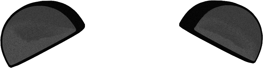 1100 X 800 2 - Panda Ears Png (1100x800), Png Download