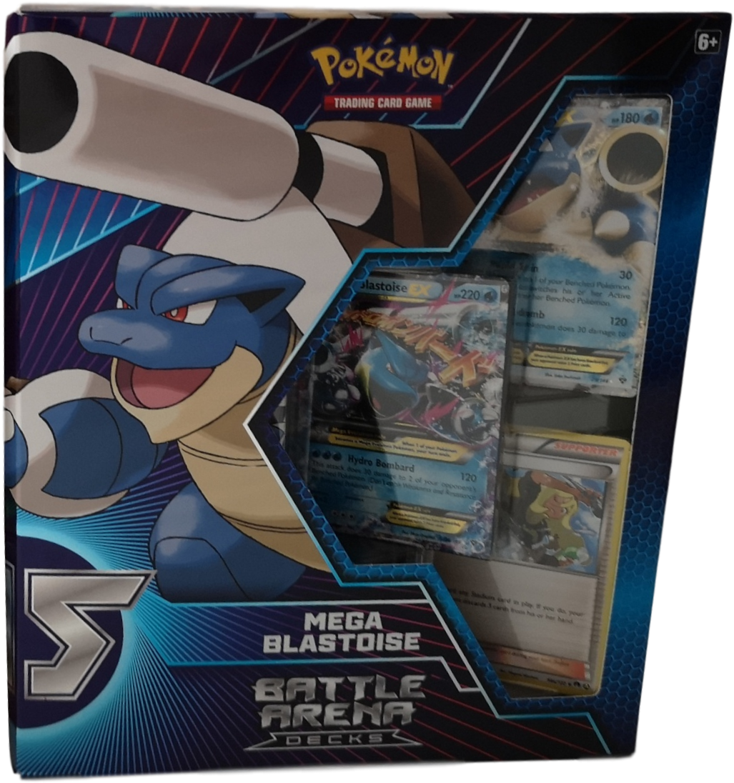 Mega Blastoise Battle Arena Deck (1089x1194), Png Download