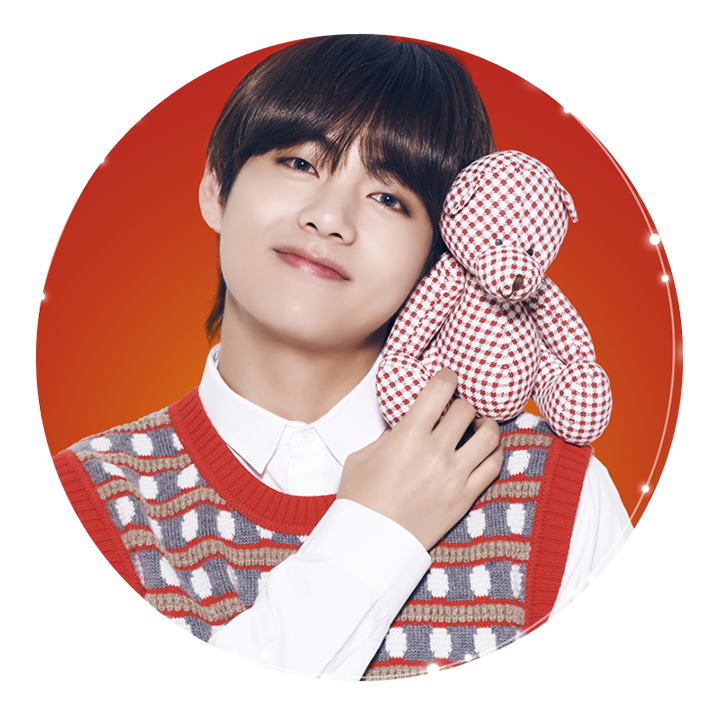 Bts X Lg Taehyung Wallpaper - V Bts Giáng Sinh 2018 (720x720), Png Download