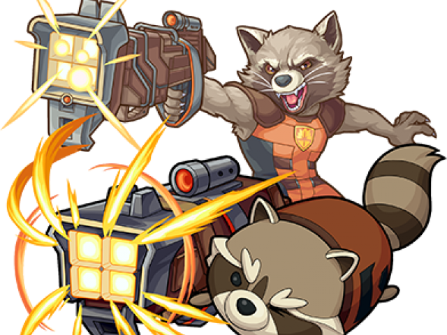 Rocket Raccoon Clipart Defender Galaxy - Rocket Raccoon Tsum Tsum (640x480), Png Download