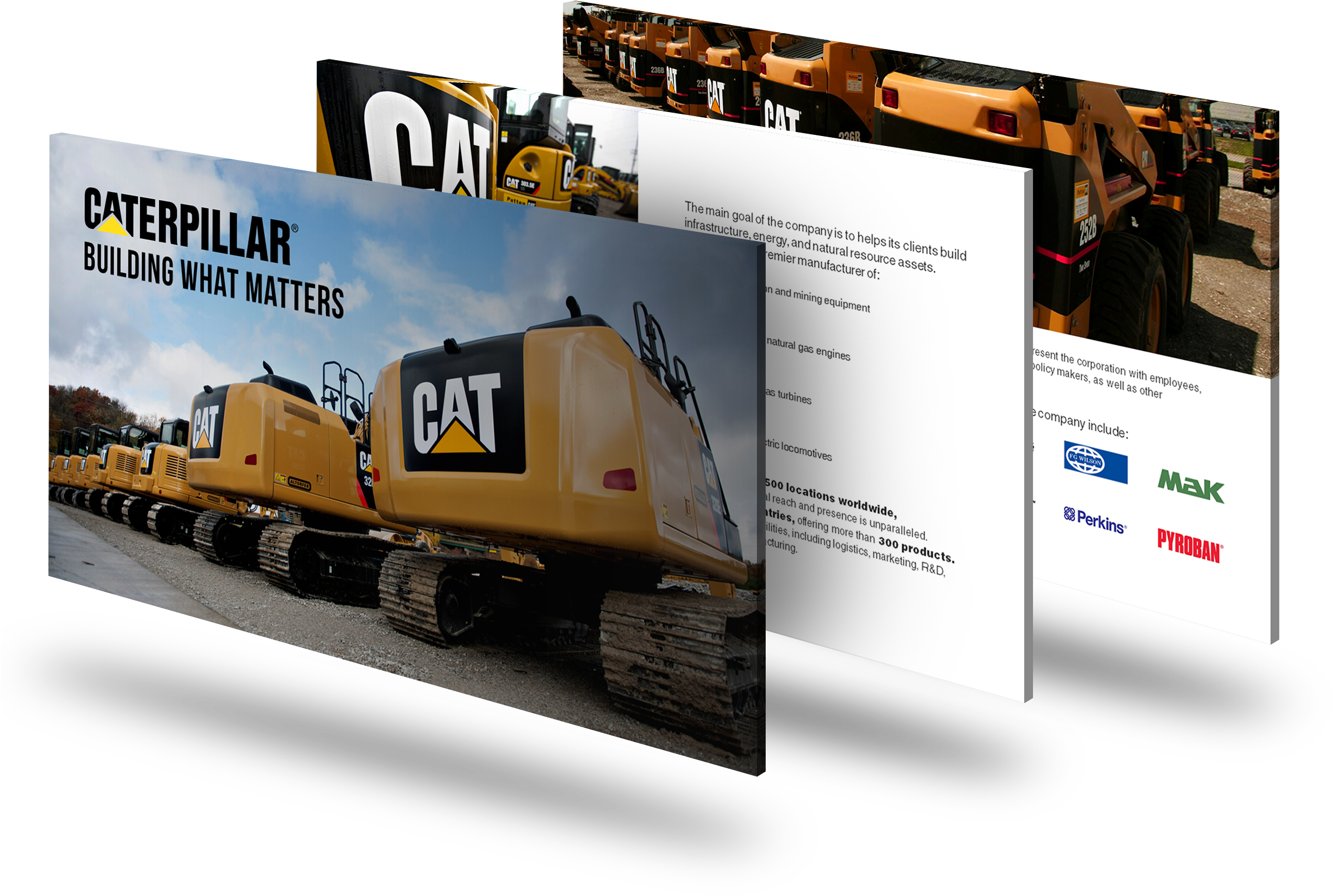 Slide Deck - Caterpillar (2360x1772), Png Download