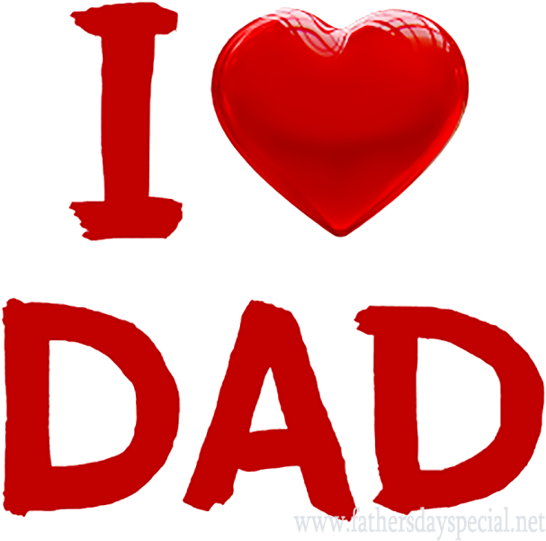 Happy Fathers Day Pictures, My Dad, Mom And Dad, Great - Heart (640x618), Png Download