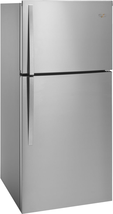 Whirlpool Top Freezer Refrigerator - Refrigerator (519x804), Png Download