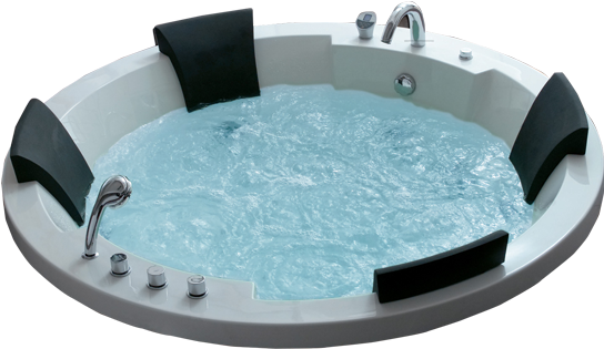 Oliver Hydro-massage Luxury Bathtub - Harga Jacuzzi Tub Malaysia (800x600), Png Download