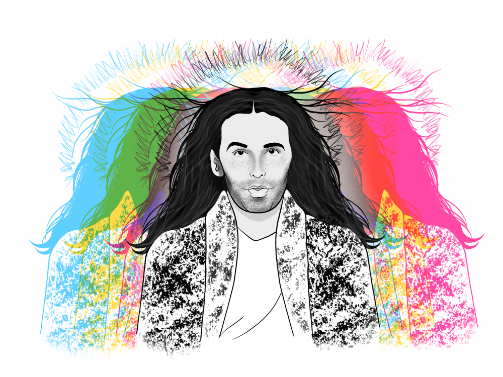 A Ranking Of Queer Eye's Fab Five - Illustration (1000x750), Png Download