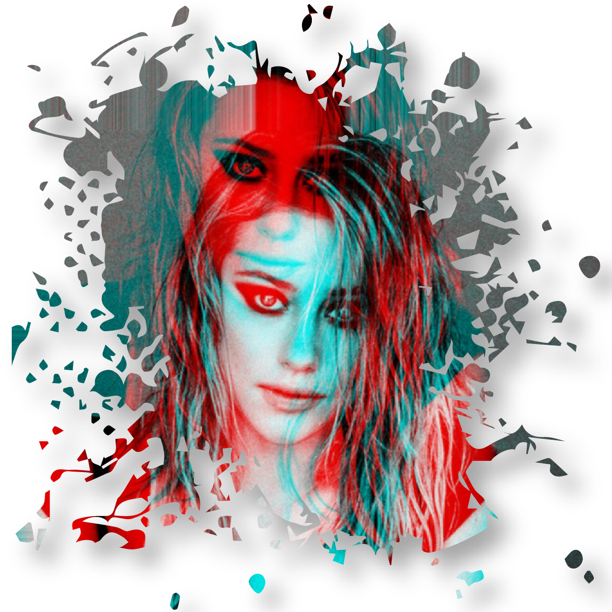 Trouvaille Lili Reinhart Grunge Icons - Illustration (1250x1251), Png Download