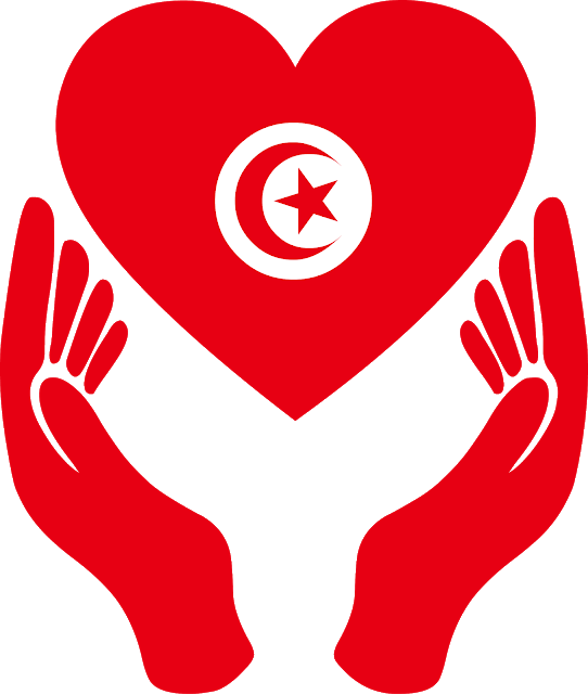 Download Tunisia Flag Love Svg Eps Png Psd Ai Vector - Declaration Of The Rights Of Man Symbol (542x640), Png Download