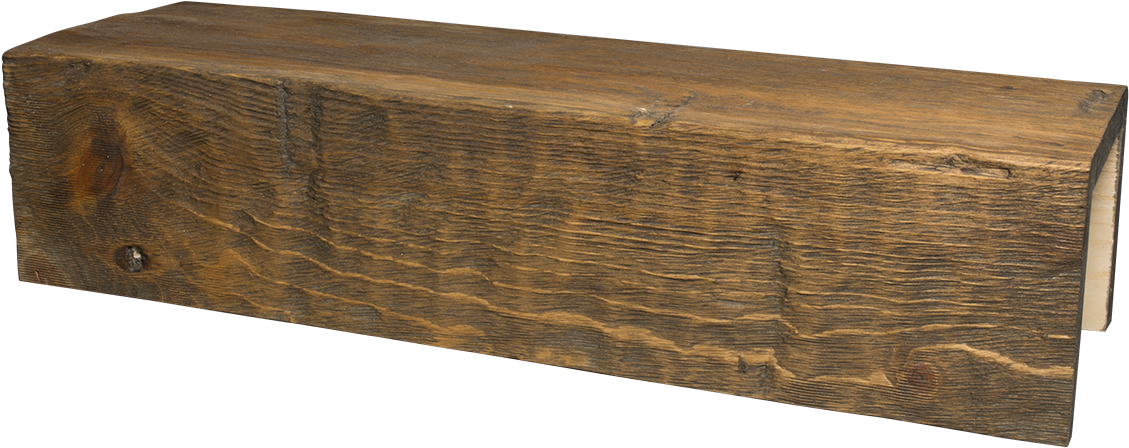 Each Barn Beam Is Distressed By Hand With A Special - Coffee Table (1200x482), Png Download