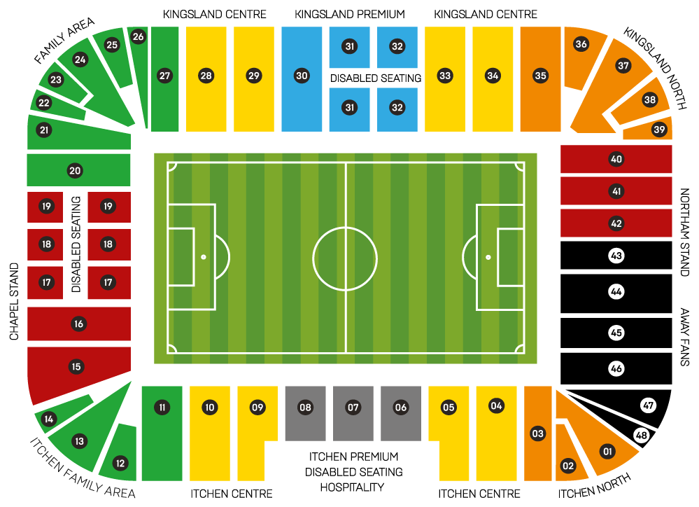 How To Buy - St Marys Stadium Southampton (1050x782), Png Download