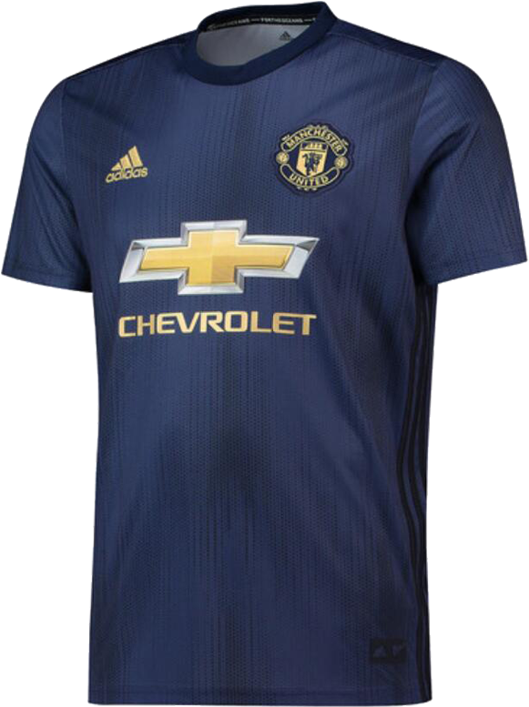 18-19 Manchester United Forward Marcus Rashford Replica - Chevrolet (600x800), Png Download