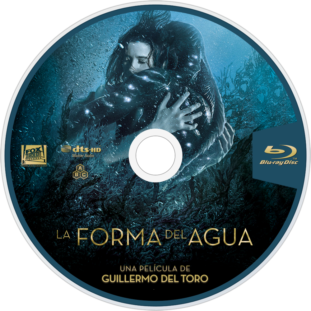 The Shape Of Water - Blu-ray Disc (1000x1000), Png Download