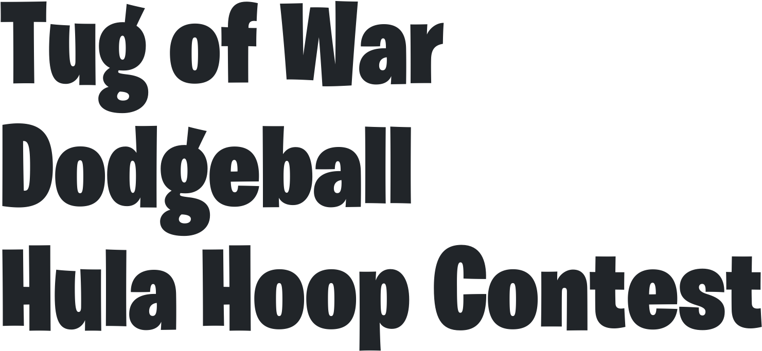 Edit Tug Of War Dodgeball Hula Hoop Contest Logo - Graphics (1490x692), Png Download