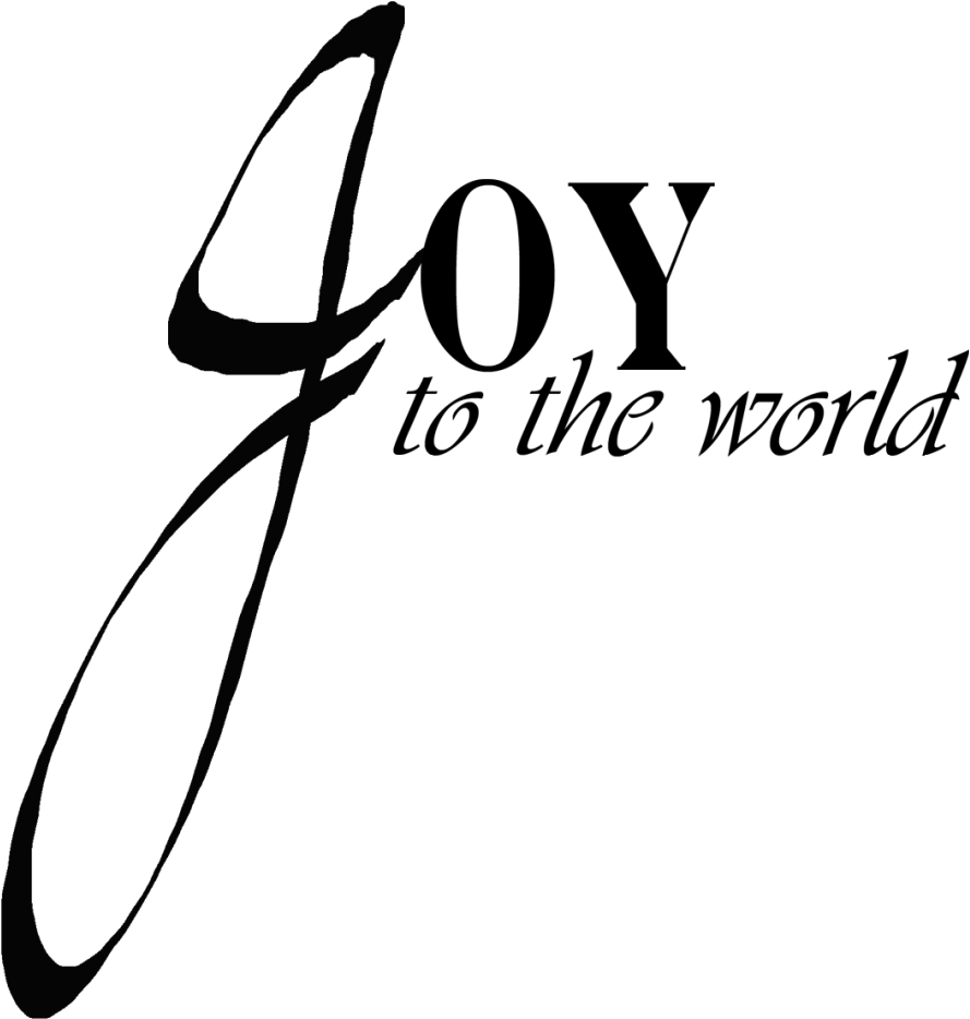Joy To The World - Calligraphy (1002x1024), Png Download