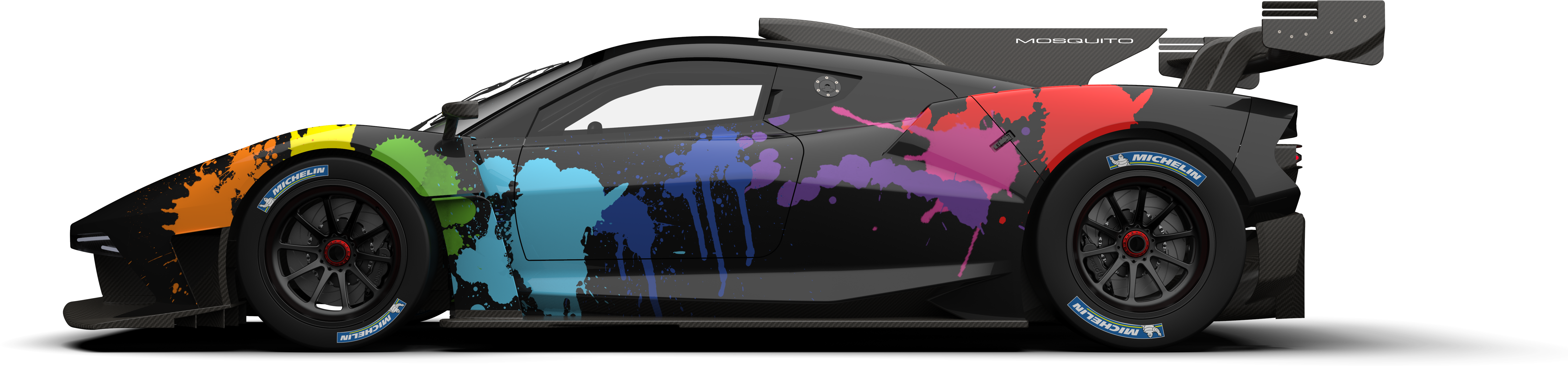 Be An Artist - Performance Solution Mosquito Car (7000x2317), Png Download