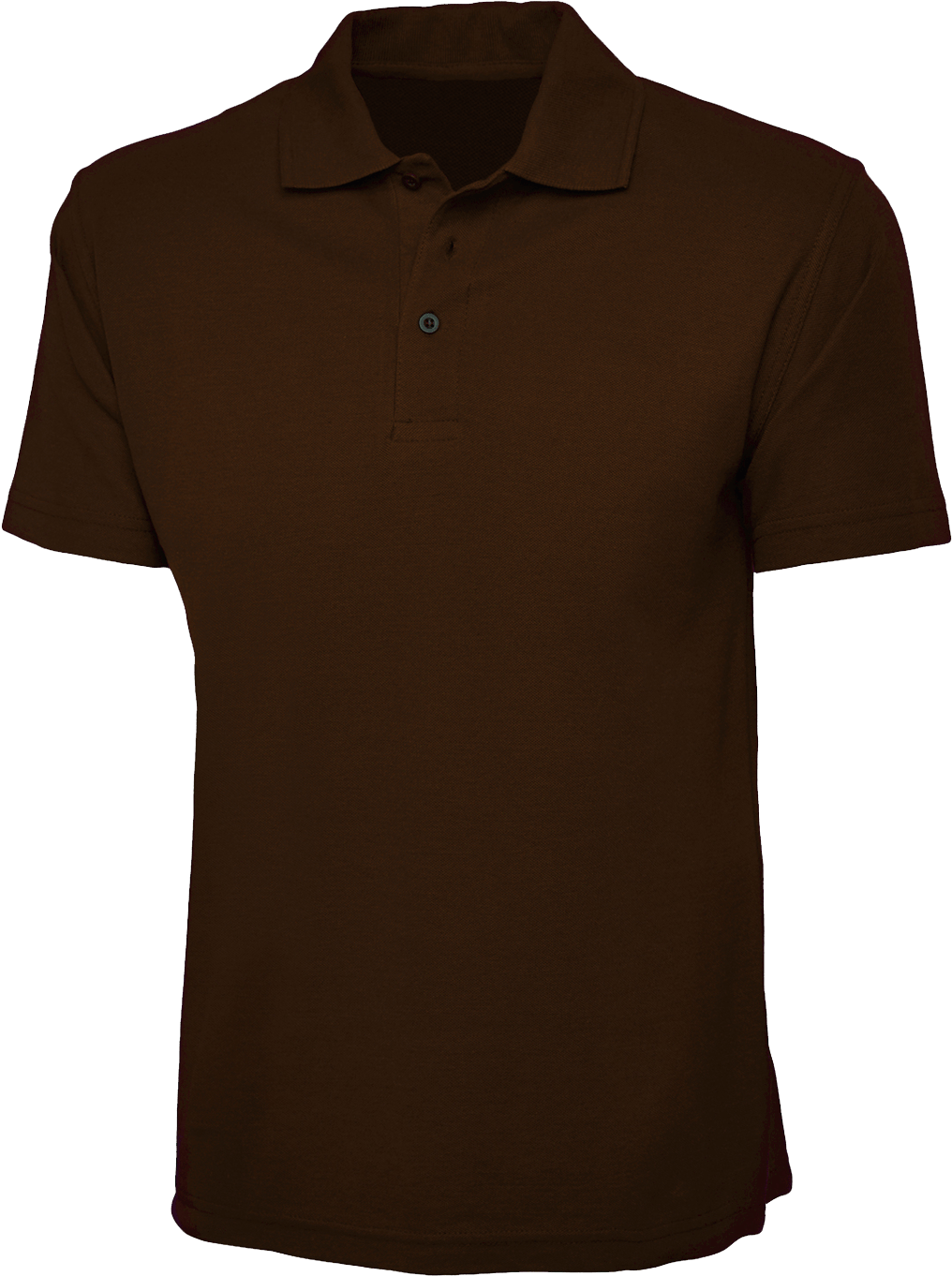 Plain Choco Brown Polo Shirt - Plain Blue Polo Shirt (1120x1494), Png Download