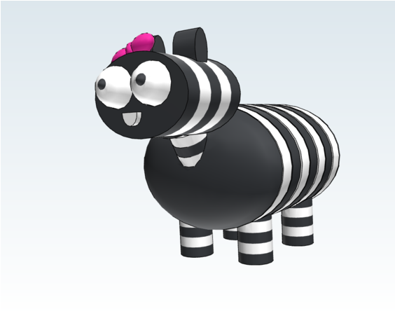 Fasti Fantasti - Zebra (800x450), Png Download