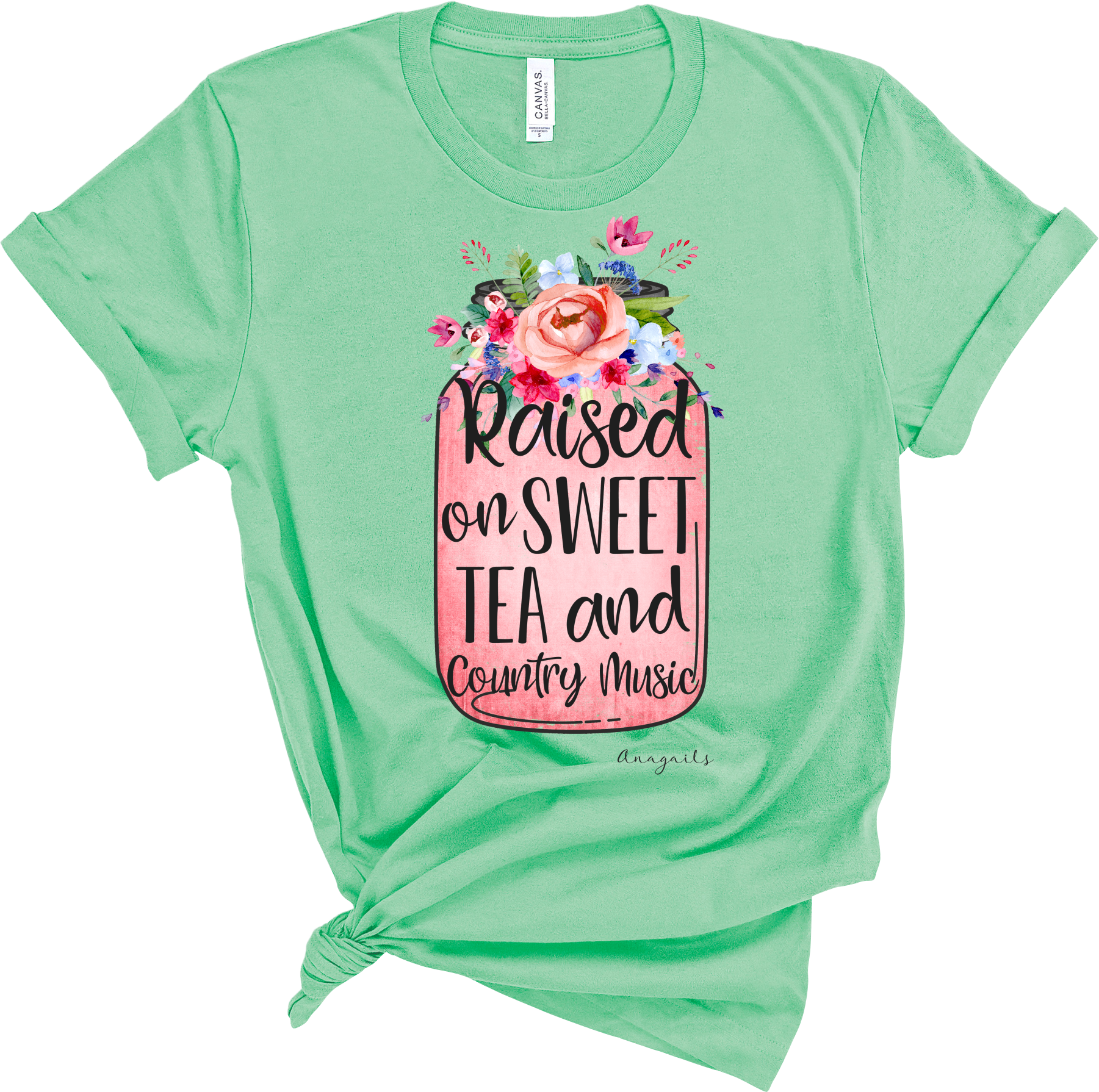 Raised On Sweet Tea (1801x1790), Png Download