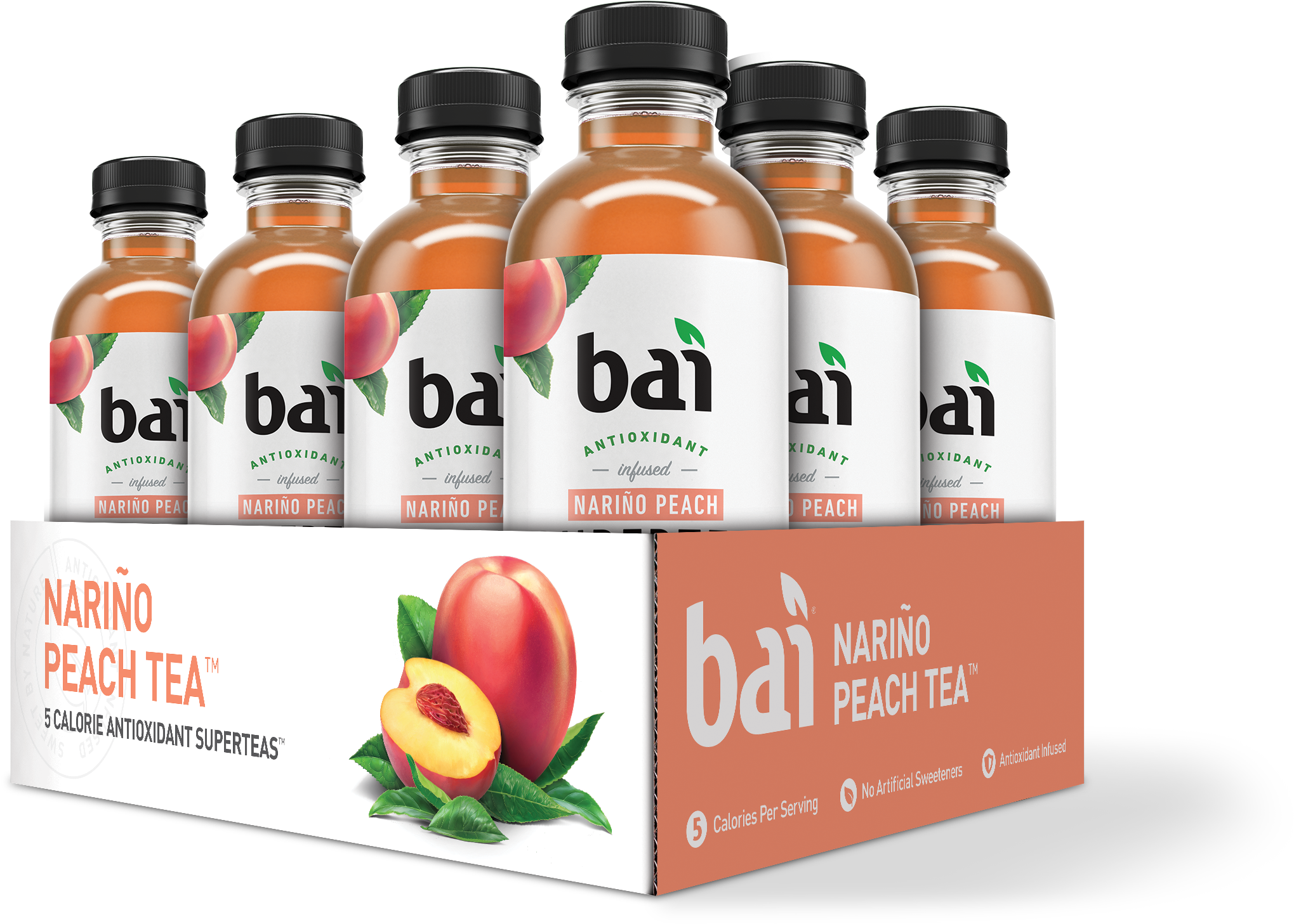 Bai Supertea Antioxidant Infused Beverage, Socorro (2500x2500), Png Download