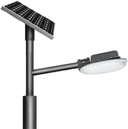 Solar Street Light 40watts Led (600x600), Png Download