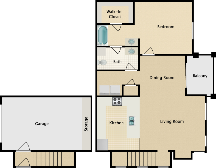 Furnish This Floor Plan - Diagram (750x750), Png Download