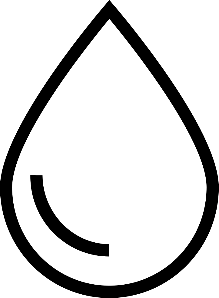 Water Drop Svg Coloring Pages Print Coloring - Circle (723x980), Png Download
