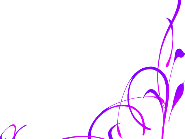 Heart Corner Border Designs - Border Corner Png Free (640x480), Png Download