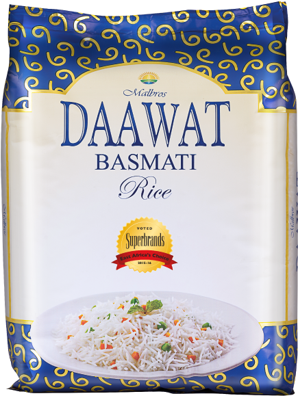 Daawat Basmati Rice - Bali Rich Villa Tuban (600x600), Png Download