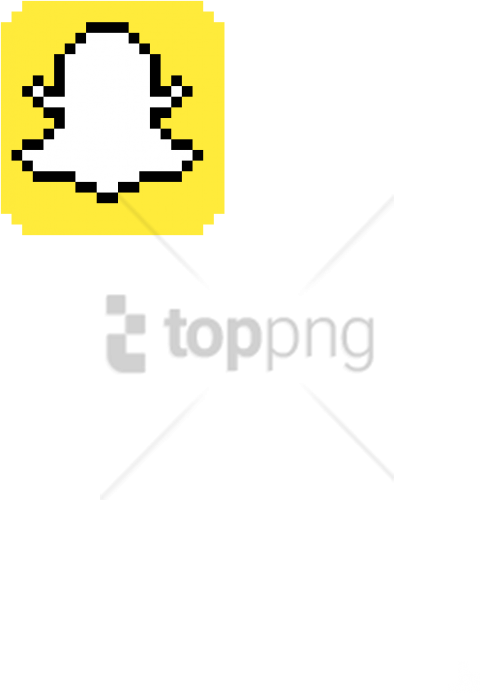 Free Png Snapchat Logo Png Image With Transparent Background - Minecraft Pixel Art (480x693), Png Download